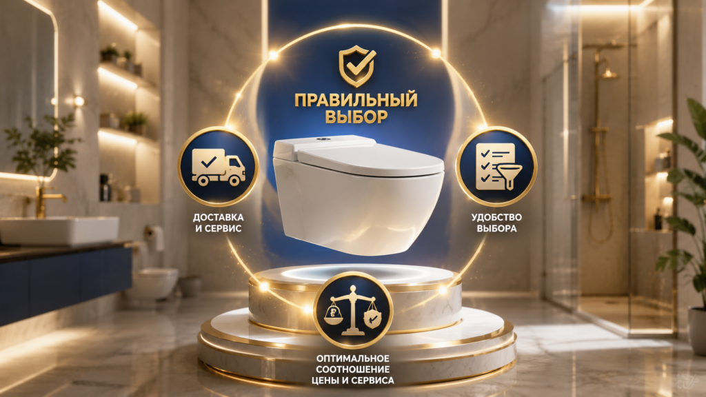 Топ-10 магазинов унитазов