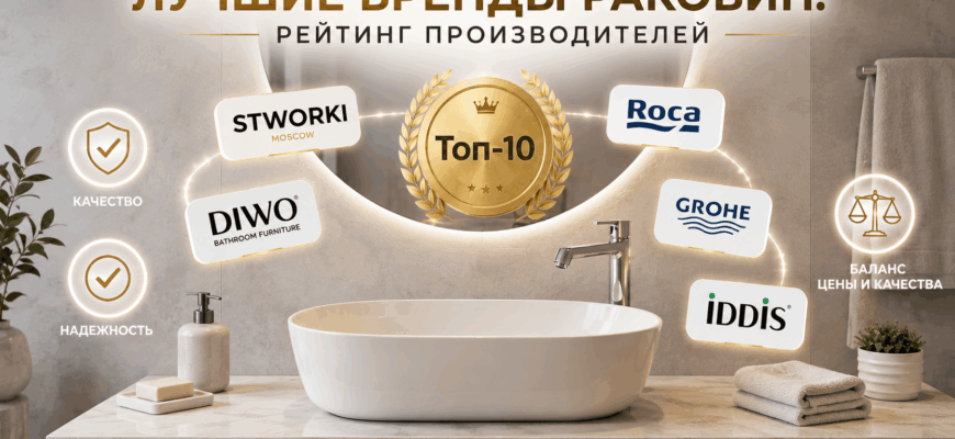 Лучшие бренды раковин