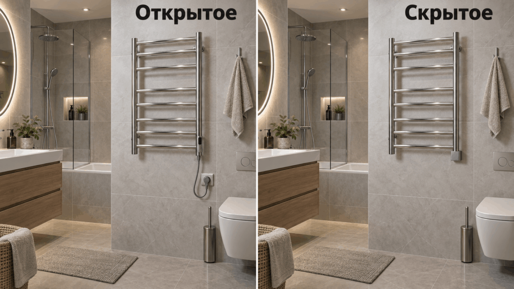 Открытое или скрытое подключение